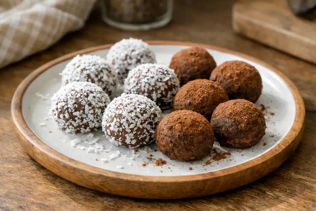 Čokoládové truffles z piškót