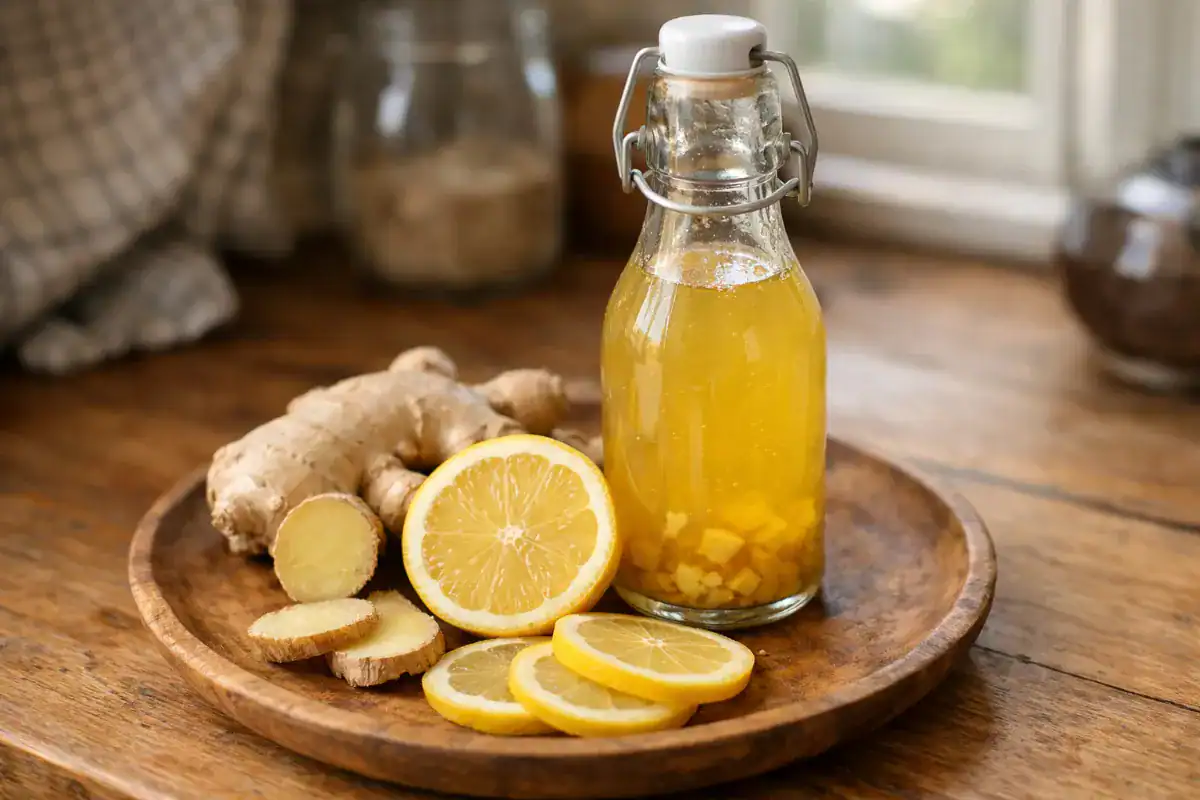 domáci zázvorový sirup