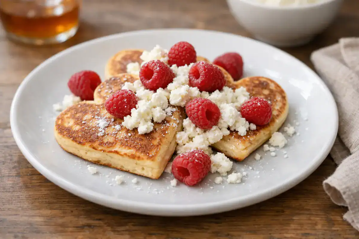 palacinkové srdiečka