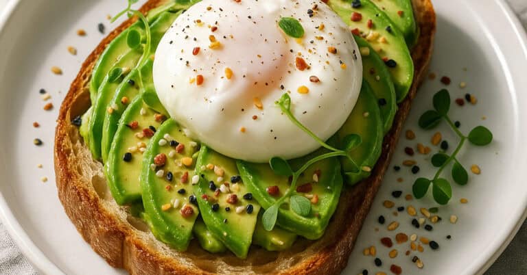Avokádový toast s pytlovaným vajíčkom: raňajky z kaviarne doma za 10 minút