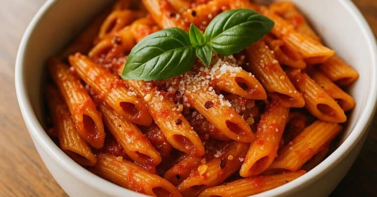 4 ingrediencie: Penne arrabiata za 15 minút s poriadnym kopom chilli
